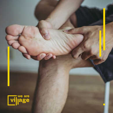 Berühre meine Füße!