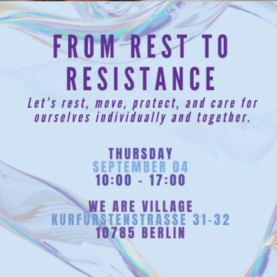 Rest, Resist, Rise: A Day of Empowerment - Queer Bridges / ABGESAGT